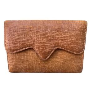 Loewe Tan Leather Women's  Clutch Wallet